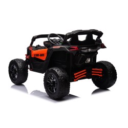 Auto Macchina Elettrica per Bambini 24V UTV CAN AM MAVERICK  Telecomando 2 Motori da 200W Orange