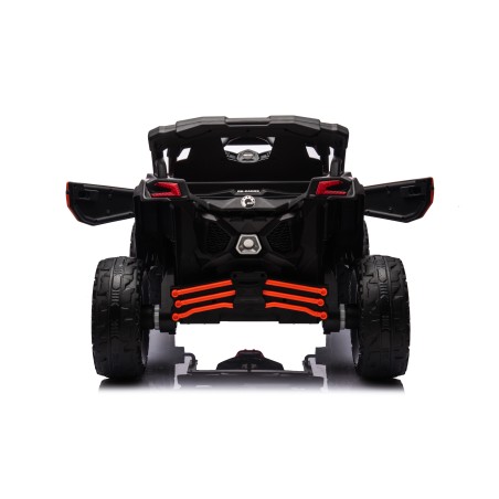 Auto Macchina Elettrica per Bambini 24V UTV CAN AM MAVERICK  Telecomando 2 Motori da 200W Orange