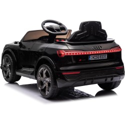 Auto Macchina Elettrica per Bambini 12V Audi SQ8 e-tron Sedile Pelle con Telecomando Cintura di Sicurezza Porte Apribili