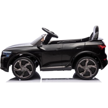 Auto Macchina Elettrica per Bambini 12V Audi SQ8 e-tron Sedile Pelle con Telecomando Cintura di Sicurezza Porte Apribili