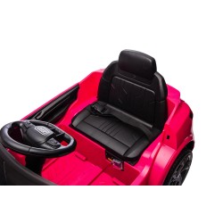 Auto Macchina Elettrica per Bambini 12V Audi SQ8 e-tron Sedile Pelle con Telecomando Cintura di Sicurezza Porte Apribili Rosa